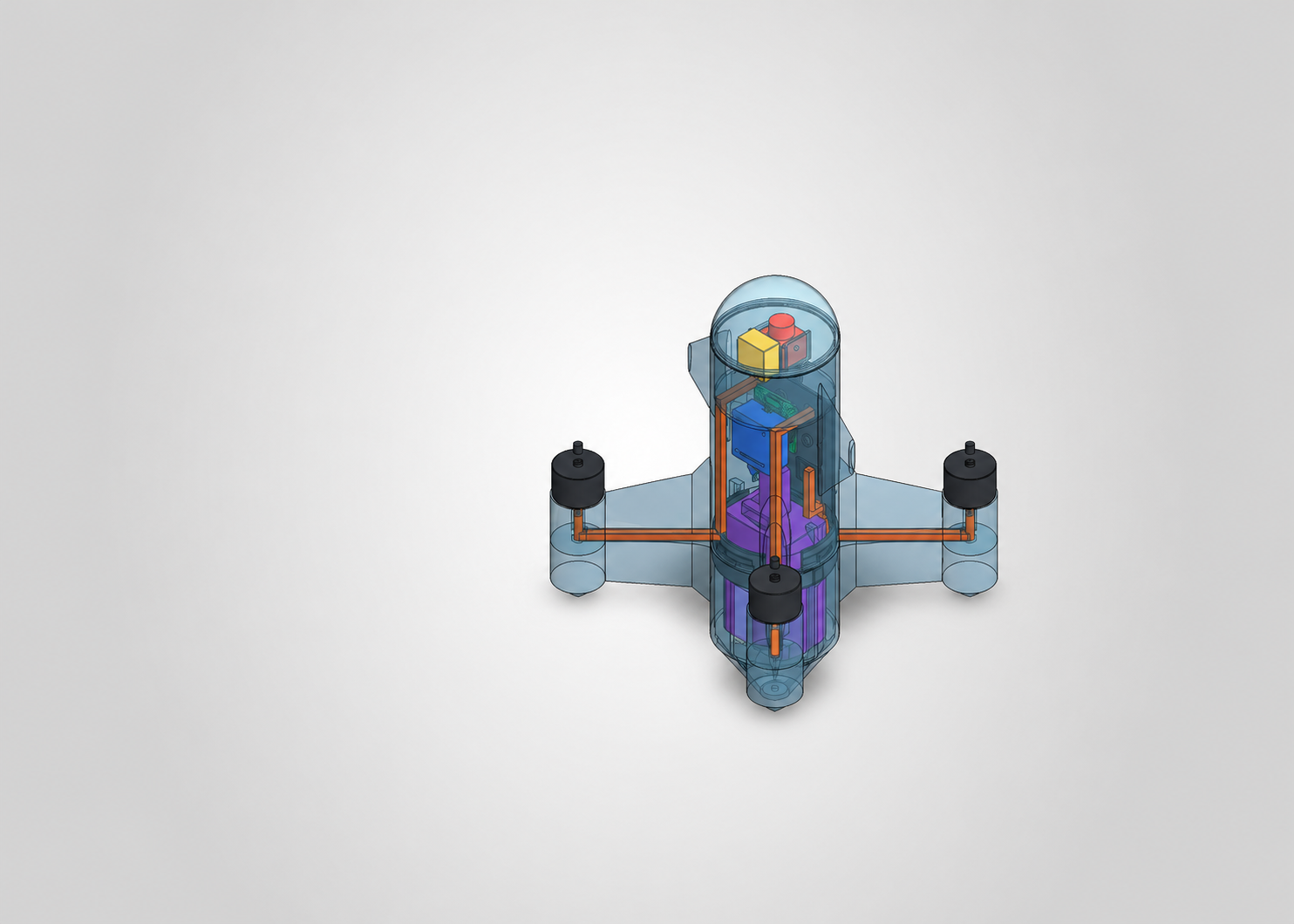 Peregrine Mini CAD render, not a built aircraft
